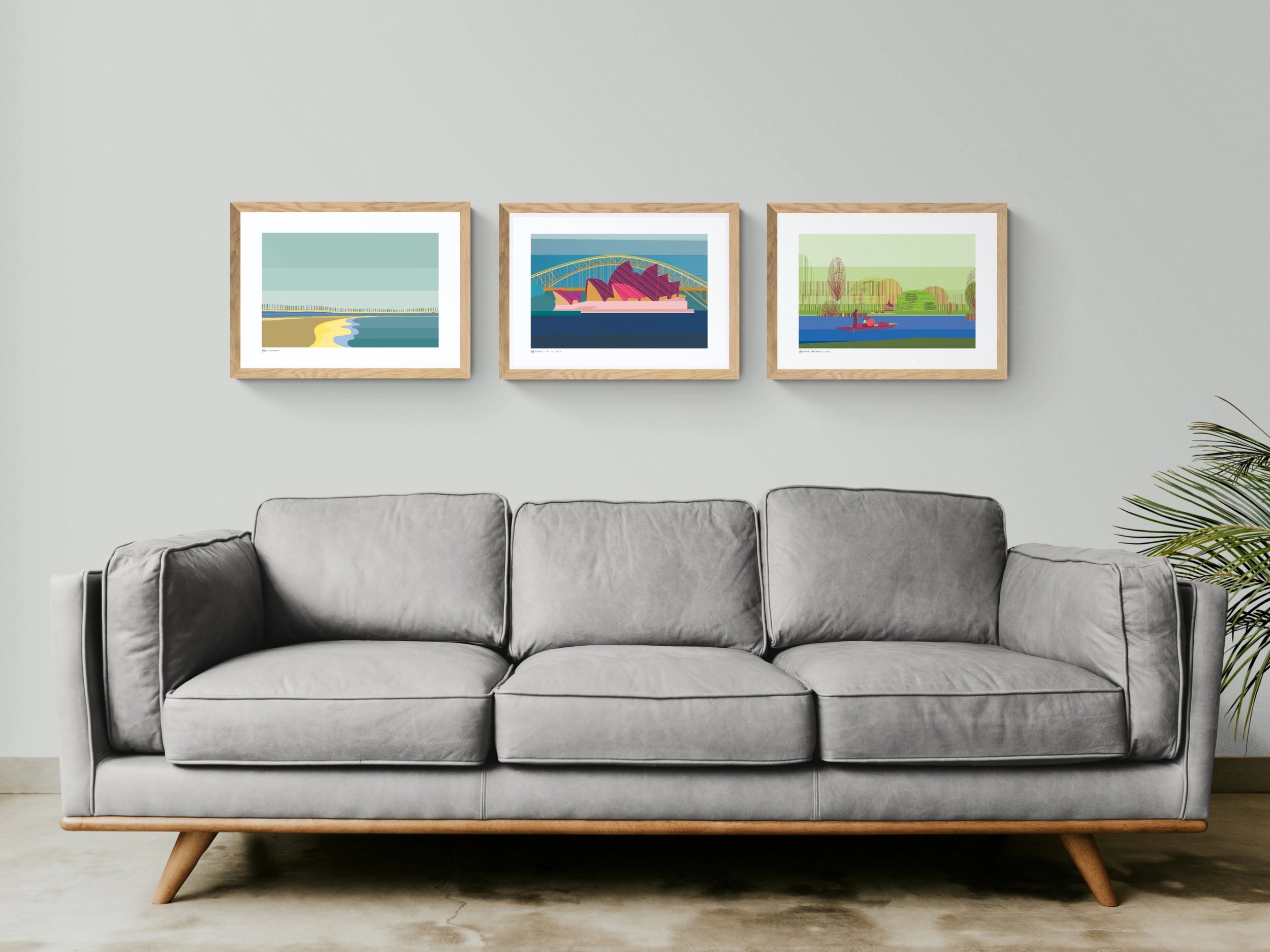 Australia Travel Art Prints South Island Art