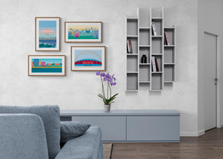 East & West London Prints
