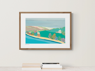 The Pennines English Countryside Art Print