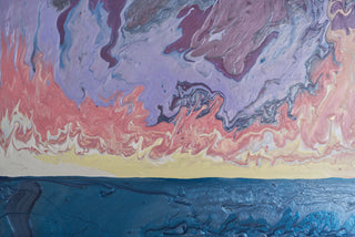 Night Sky Original Fluid Painting