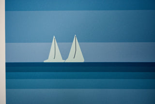 Sail Away Coastal Art Print