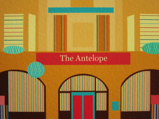 The Antelope Pub, Tooting Art Print
