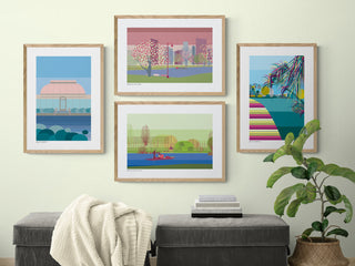 Botanical prints inspired by dreamy gardens across the globe