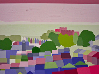 Durham From The Train Art Print