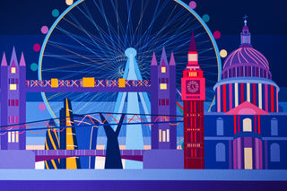 Iconic London Art Print