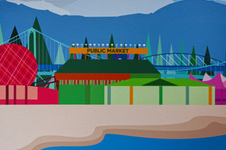 Iconic Vancouver Art Print