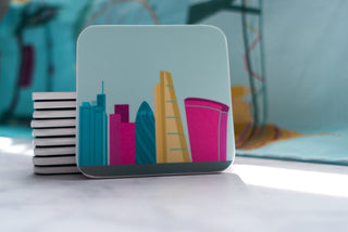 London Landmarks Individual Coasters