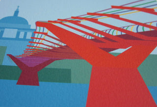Millennium Bridge London Print
