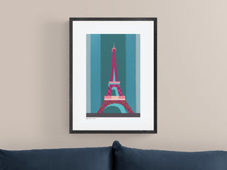 Eiffel Tower, Paris Art Print