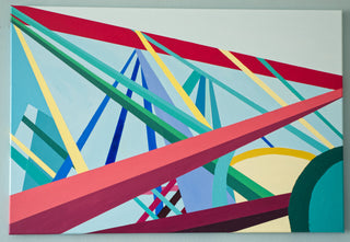 Building Bridges Bright - original painting