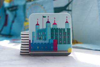 London Landmarks Individual Coasters