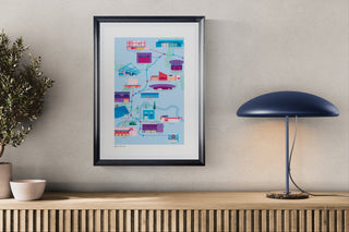 Victoria Line Art Print
