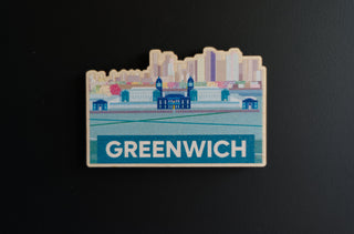 Greenwich London Fridge Magnet
