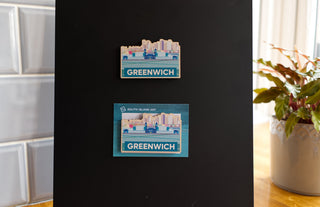 Greenwich London Fridge Magnet