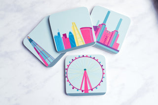 London Landmarks Coasters (set of 4)