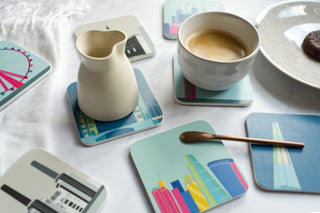 London Landmarks Individual Coasters