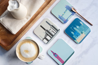 London Landmarks Individual Coasters