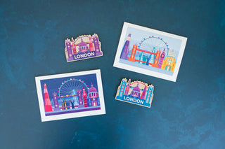 London Landmarks Fridge Magnet