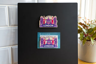 London Landmarks Fridge Magnet