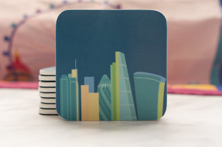 London Landmarks Individual Coasters