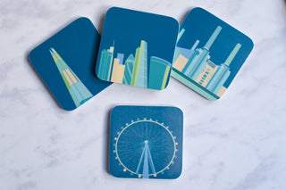 London Landmarks Coasters (set of 4)