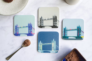 London Landmarks Individual Coasters