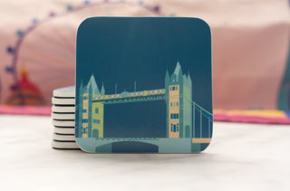 London Landmarks Individual Coasters