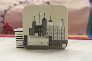 London Landmarks Individual Coasters