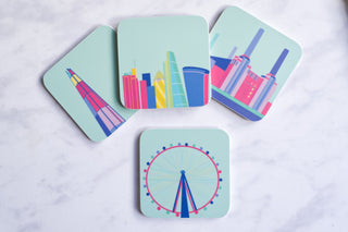 London Landmarks Coasters (set of 4)